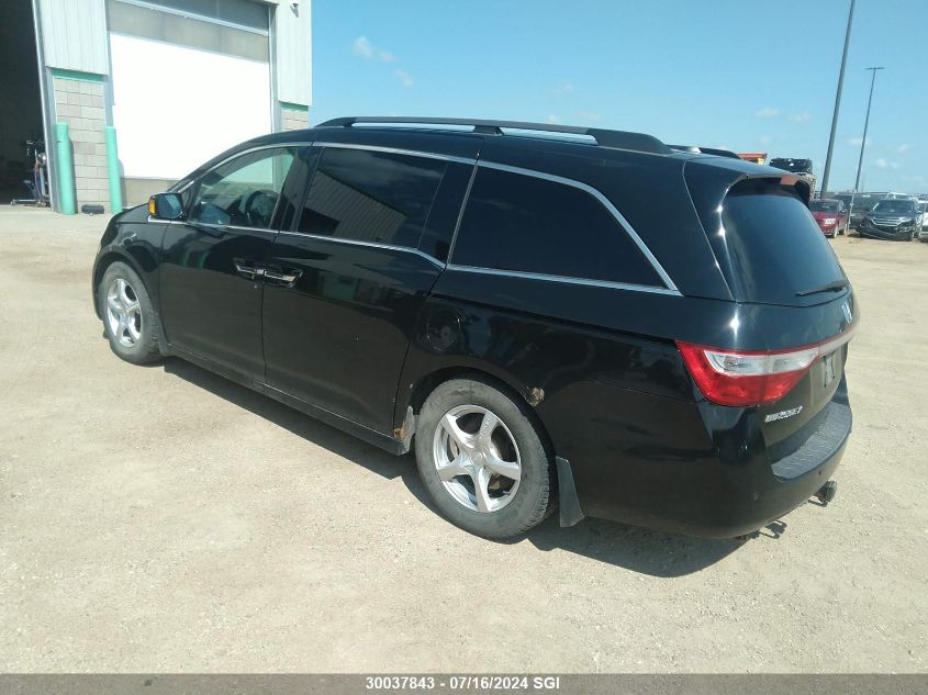 2013 Honda Odyssey Touring/Touring Elite VIN: 5FNRL5H99DB501362 Lot: 30037843