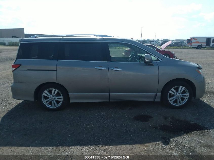 2011 Nissan Quest S/Sv/Sl/Le VIN: JN8AE2KP2B9013010 Lot: 30041330