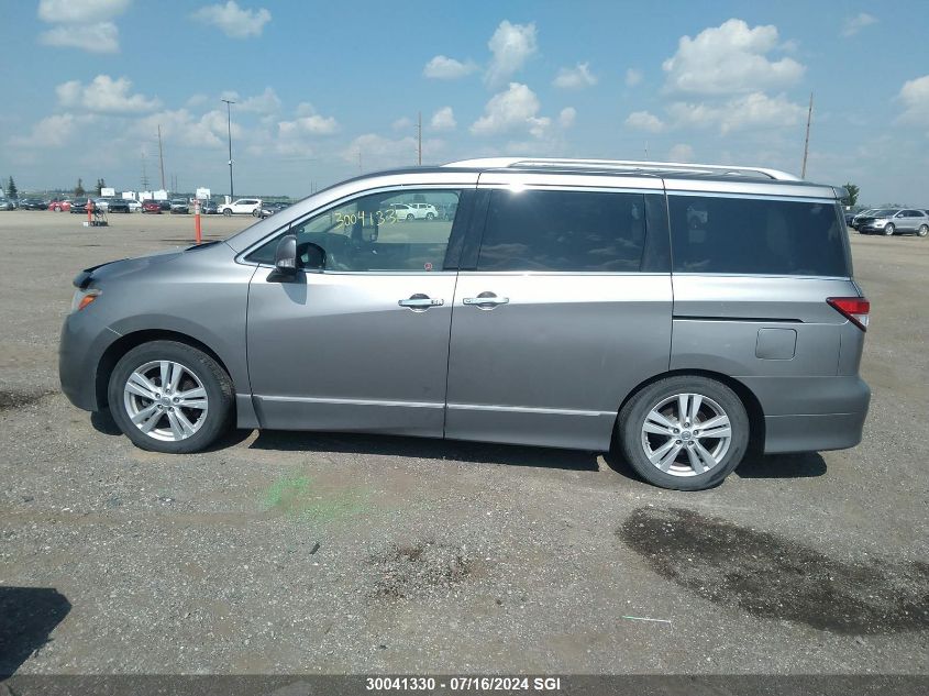 2011 Nissan Quest S/Sv/Sl/Le VIN: JN8AE2KP2B9013010 Lot: 30041330