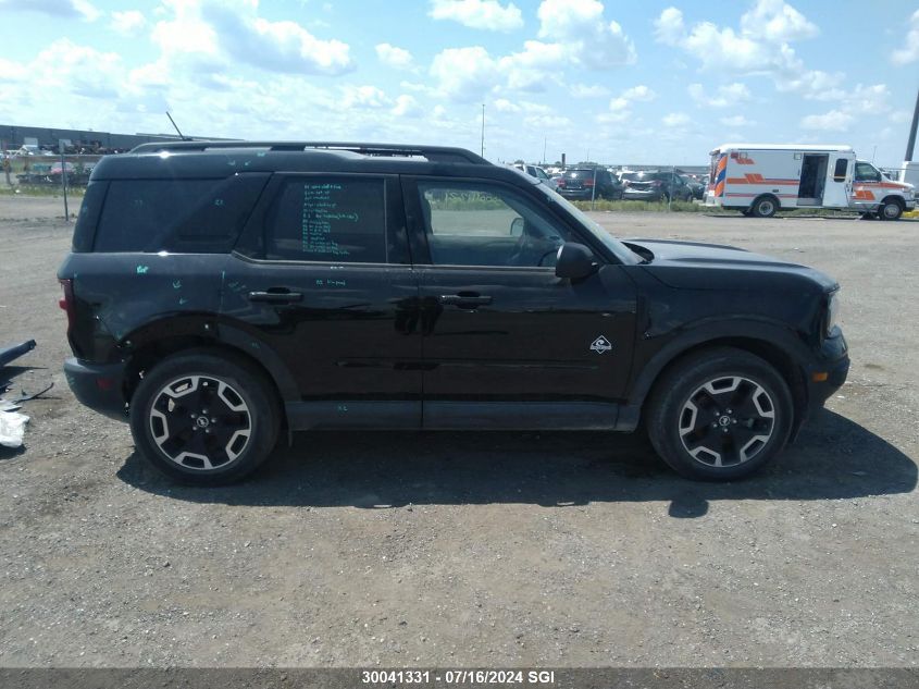 2021 Ford Bronco Sport Outer Banks VIN: 3FMCR9C63MRA55714 Lot: 30041331