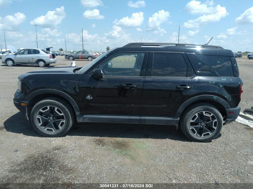 2021 Ford Bronco Sport Outer Banks VIN: 3FMCR9C63MRA55714 Lot: 30041331