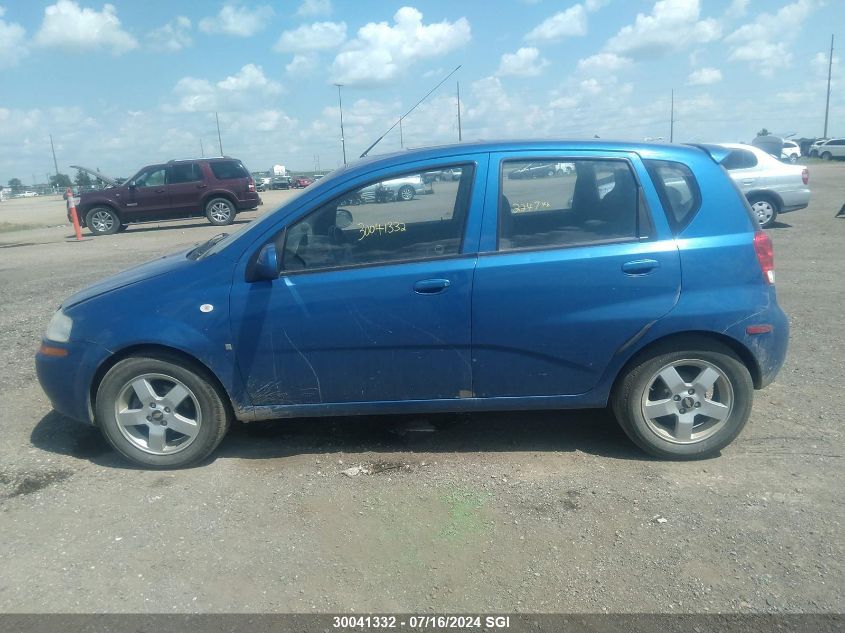 2008 Chevrolet Aveo Lt VIN: KL1TG65678B260587 Lot: 30041332