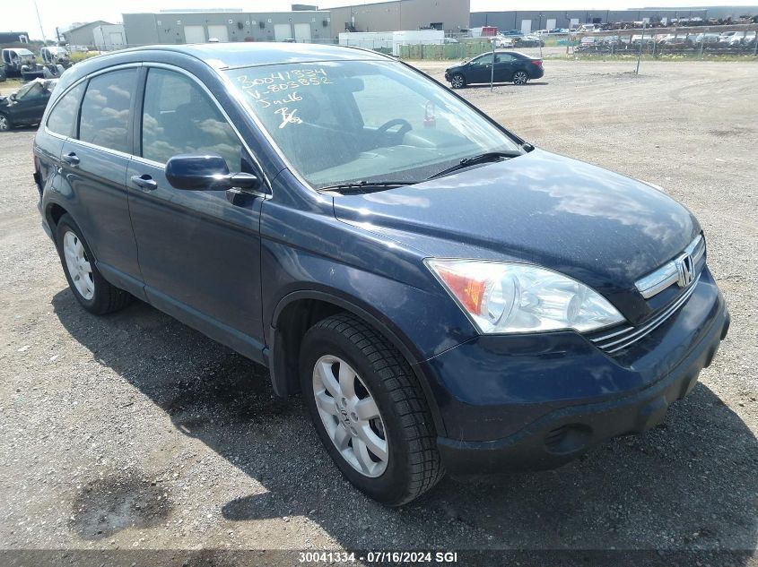 2007 Honda Cr-V Exl VIN: 5J6RE48747L803852 Lot: 30041334