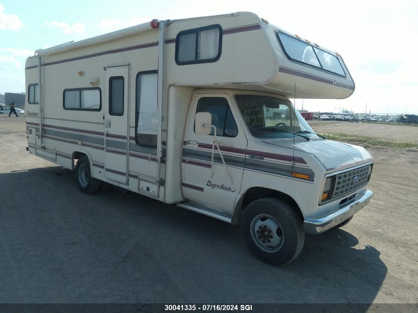 1991 Ford Econoline E350 Cutaway Van VIN: 1FDKE30G6MHA02394 Lot: 30041335