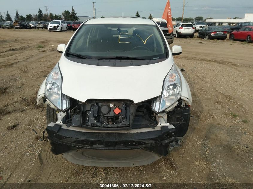 2017 Nissan Leaf S/Sv/Sl VIN: 1N4BZ0CP5HC306831 Lot: 30041306