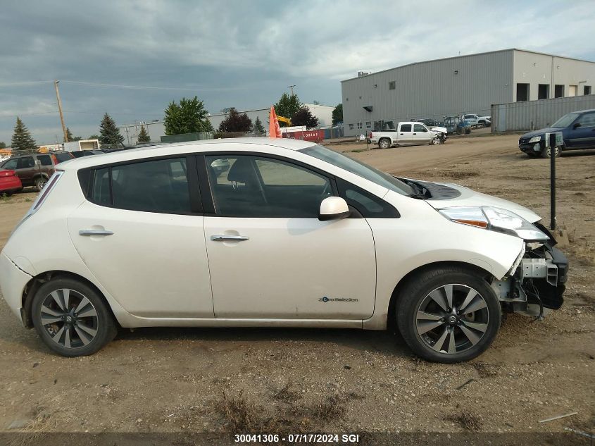 2017 Nissan Leaf S/Sv/Sl VIN: 1N4BZ0CP5HC306831 Lot: 30041306