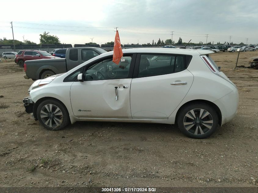 2017 Nissan Leaf S/Sv/Sl VIN: 1N4BZ0CP5HC306831 Lot: 30041306