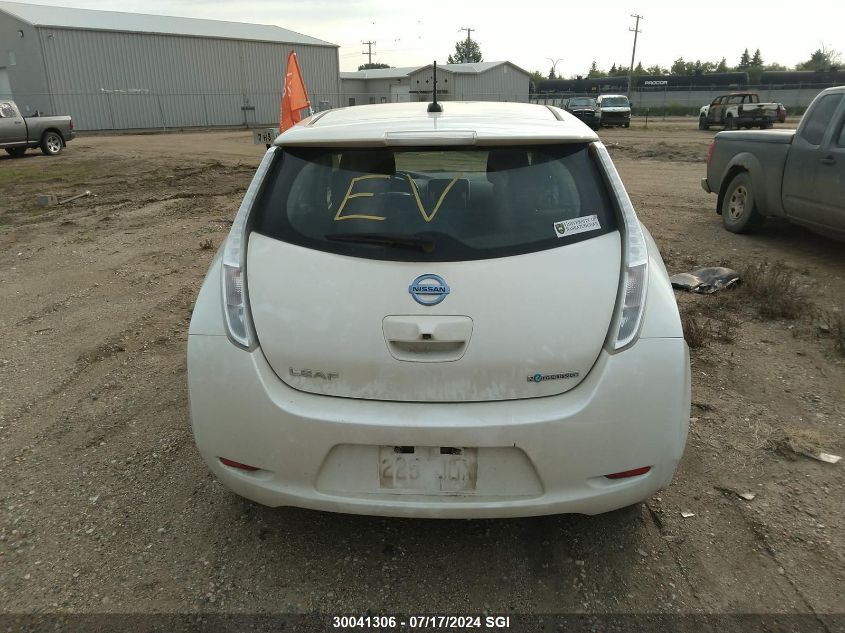 2017 Nissan Leaf S/Sv/Sl VIN: 1N4BZ0CP5HC306831 Lot: 30041306
