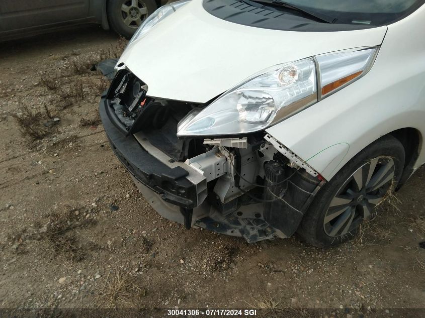 2017 Nissan Leaf S/Sv/Sl VIN: 1N4BZ0CP5HC306831 Lot: 30041306