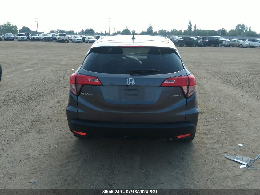 2016 Honda Hr-V Ex VIN: 3CZRU6H54GM107469 Lot: 30040249