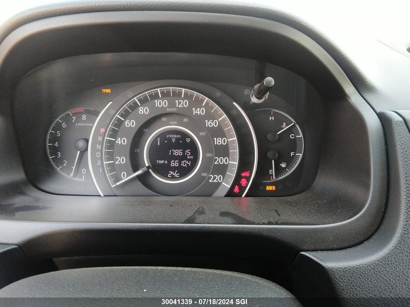 2013 Honda Cr-V Lx VIN: 2HKRM4H33DH119350 Lot: 30041339