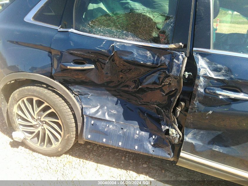 2019 Lincoln Nautilus Reserve VIN: 2LMPJ8L93KBL52527 Lot: 30040004