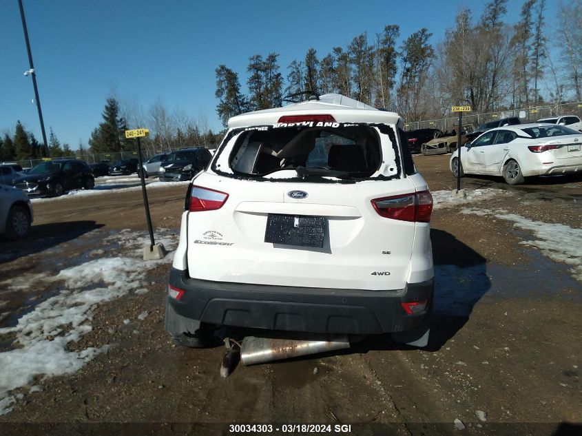 2018 Ford Ecosport Se VIN: MAJ6P1UL3JC162940 Lot: 30034303