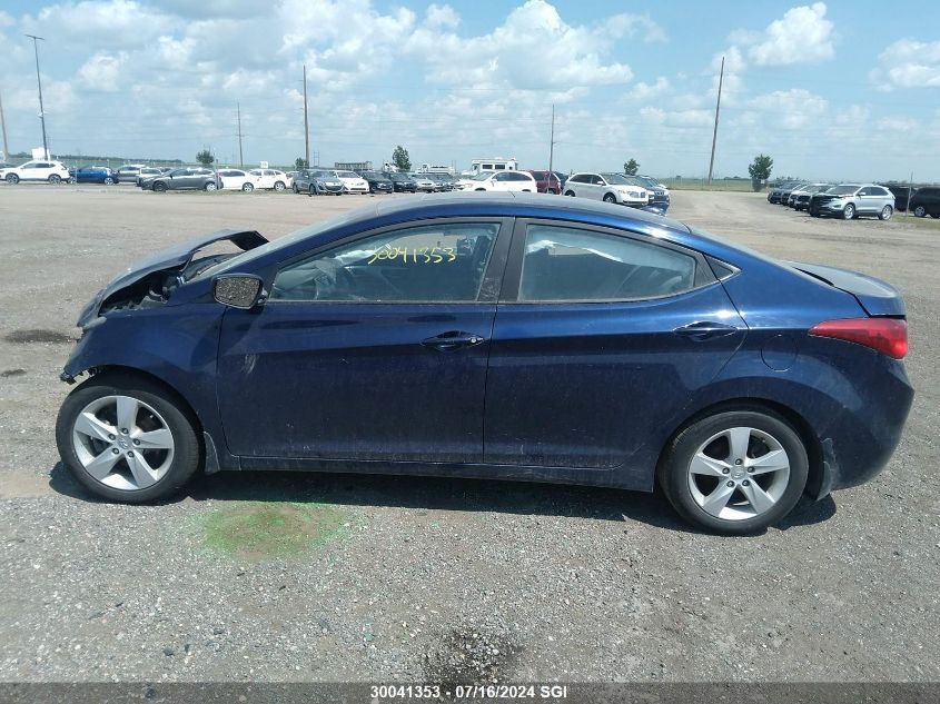 2013 Hyundai Elantra Gls/Limited VIN: 5NPDH4AEXDH234652 Lot: 30041353