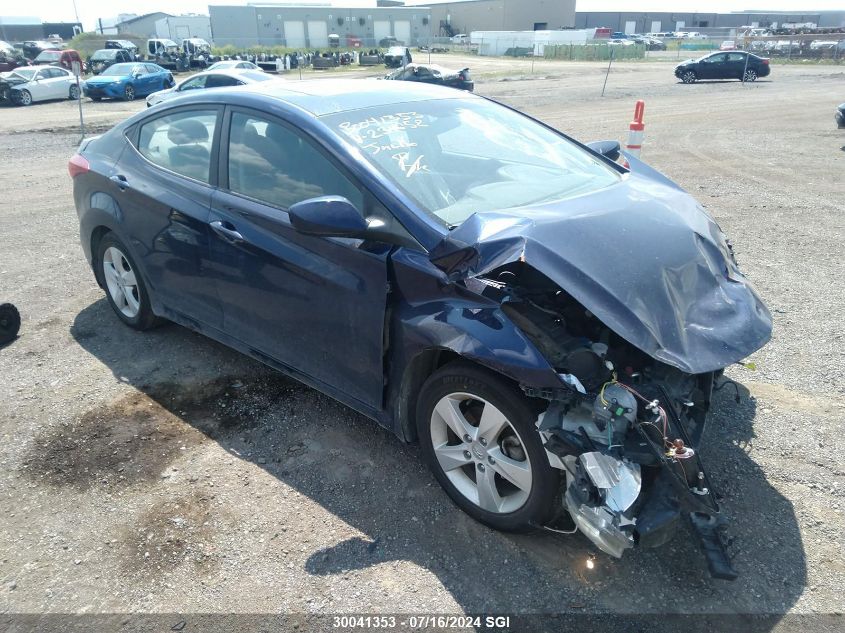 2013 Hyundai Elantra Gls/Limited VIN: 5NPDH4AEXDH234652 Lot: 30041353