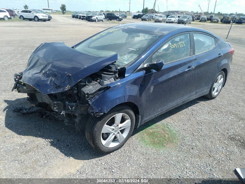 2013 Hyundai Elantra Gls/Limited VIN: 5NPDH4AEXDH234652 Lot: 30041353