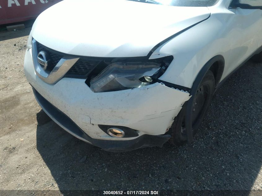 2014 Nissan Rogue S/Sl/Sv VIN: 5N1AT2MV1EC778323 Lot: 30040652