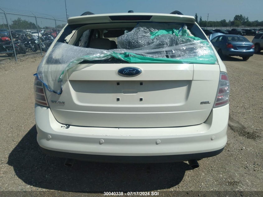 2007 Ford Edge Sel VIN: 2FMDK38C67BA49302 Lot: 30040338