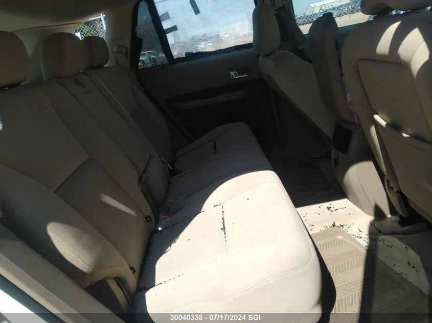 2007 Ford Edge Sel VIN: 2FMDK38C67BA49302 Lot: 30040338