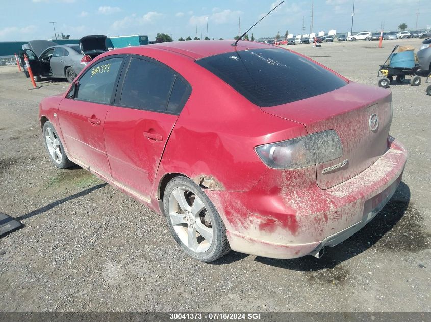 2006 Mazda 3 S VIN: JM1BK123961520698 Lot: 30041373