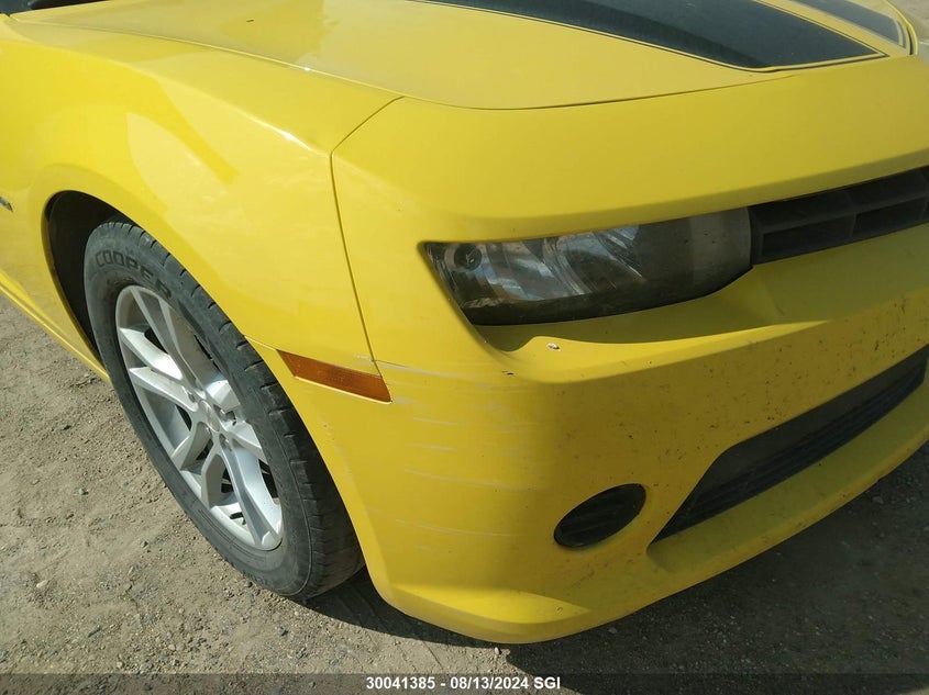 2015 Chevrolet Camaro Ls VIN: 2G1FB1E3XF9263827 Lot: 30041385
