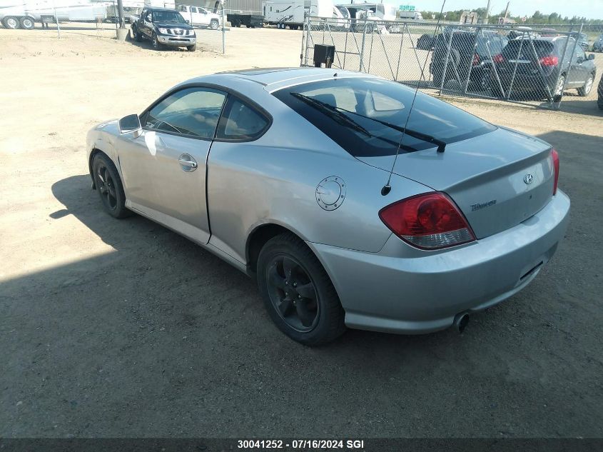 2006 Hyundai Tiburon Se VIN: KMHHN65D86U214234 Lot: 30041252