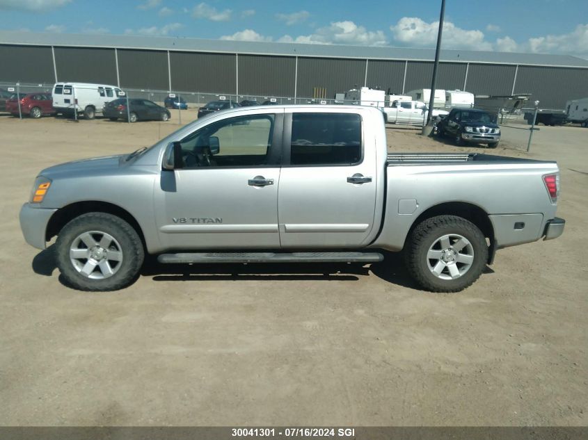 2007 Nissan Titan Xe/Se/Le VIN: 1N6BA07B87N243921 Lot: 30041301