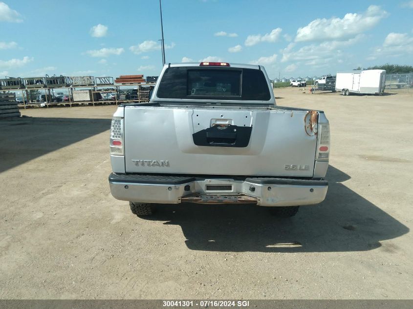 2007 Nissan Titan Xe/Se/Le VIN: 1N6BA07B87N243921 Lot: 30041301