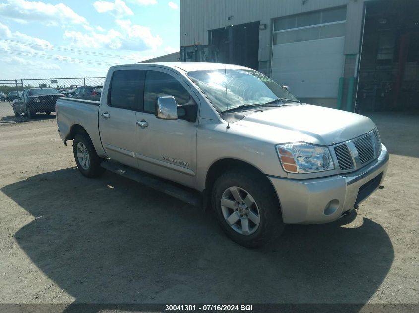 2007 Nissan Titan Xe/Se/Le VIN: 1N6BA07B87N243921 Lot: 30041301