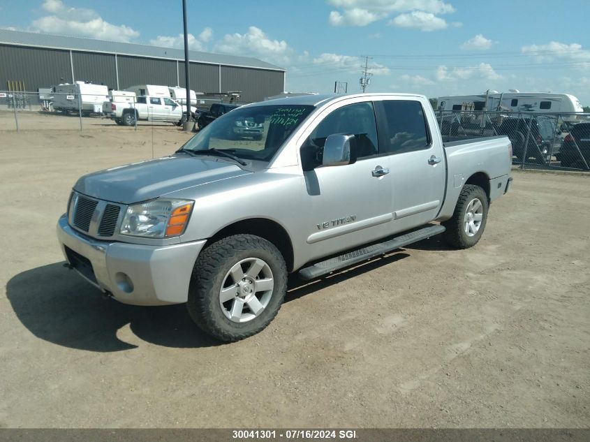 2007 Nissan Titan Xe/Se/Le VIN: 1N6BA07B87N243921 Lot: 30041301