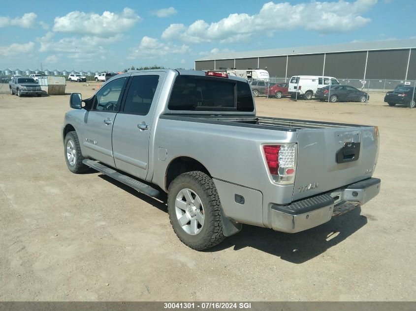 2007 Nissan Titan Xe/Se/Le VIN: 1N6BA07B87N243921 Lot: 30041301