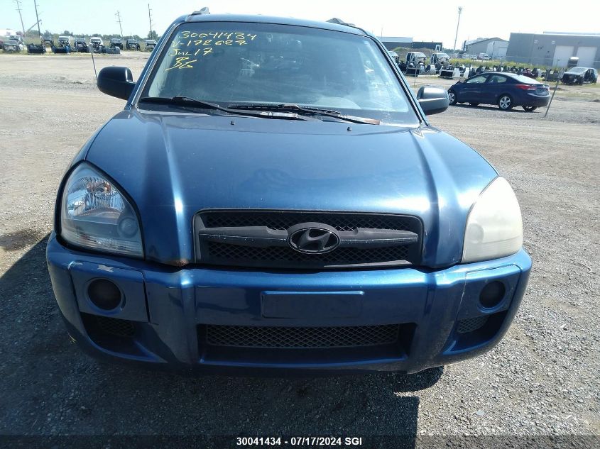 KM8JM12B15U172627 2005 Hyundai Tucson Gl