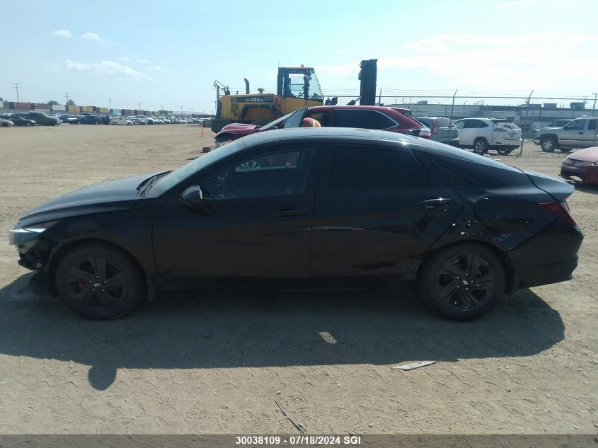 2022 Hyundai Elantra Sel VIN: KMHLM4AG7NU244602 Lot: 30038109