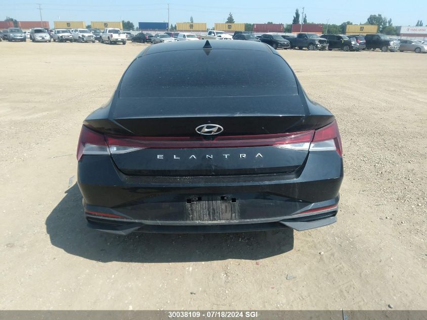 2022 Hyundai Elantra Sel VIN: KMHLM4AG7NU244602 Lot: 30038109