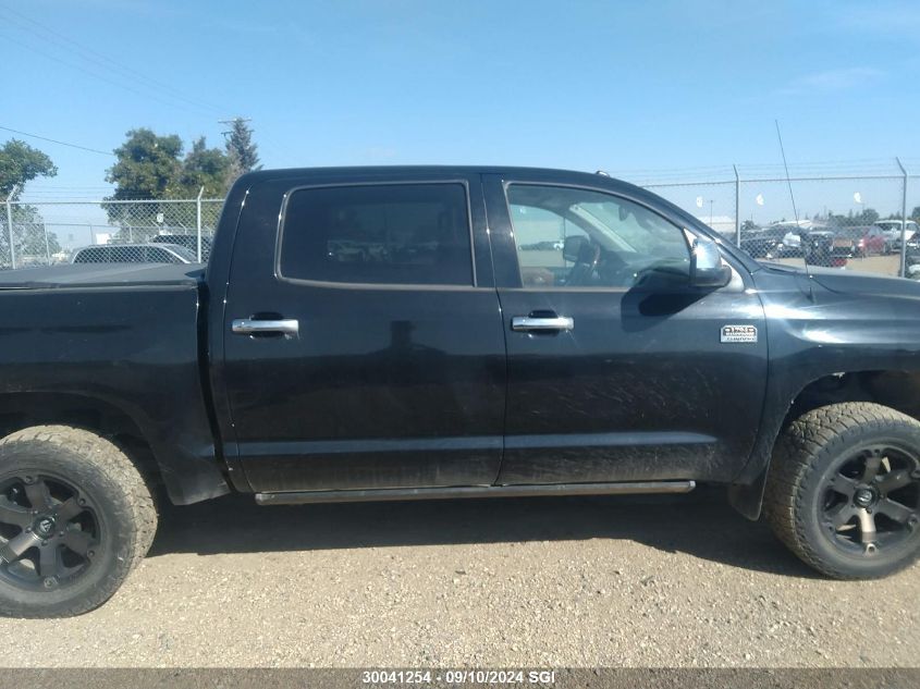 2016 Toyota Tundra Crewmax 1794/Platinum VIN: 5TFAY5F1XGX496694 Lot: 30041254