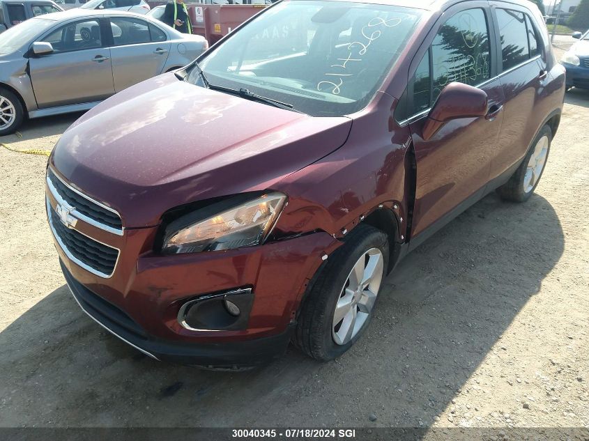 2013 Chevrolet Trax VIN: 3GNCJSSB8DL214268 Lot: 30040345