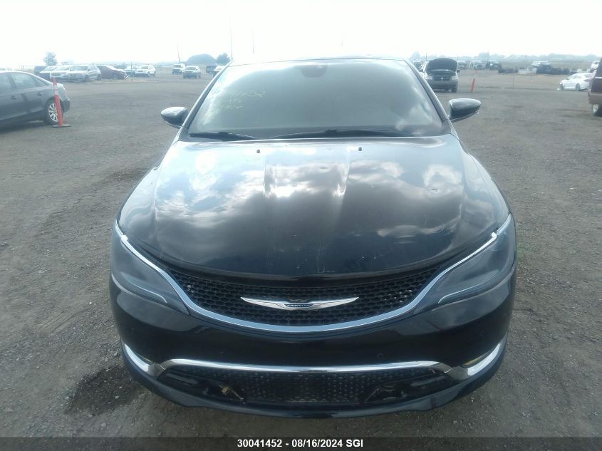 2015 Chrysler 200 C VIN: 1C3CCCEG6FN664895 Lot: 30041452