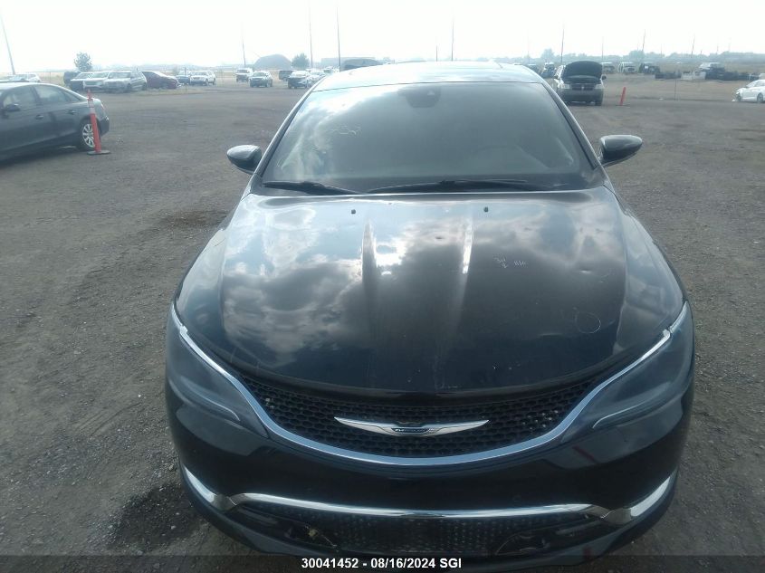 2015 Chrysler 200 C VIN: 1C3CCCEG6FN664895 Lot: 30041452