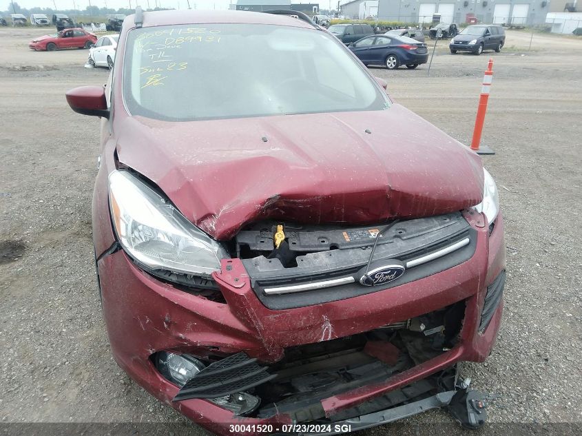 2014 Ford Escape Se VIN: 1FMCU9GXXEUD89931 Lot: 30041520