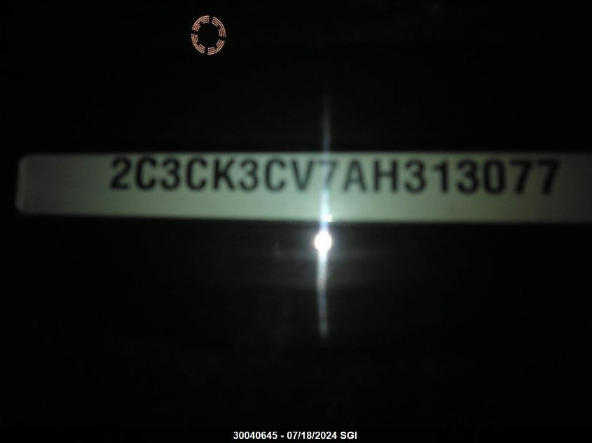 2010 Chrysler 300 Limited VIN: 2C3CK3CV7AH313077 Lot: 30040645