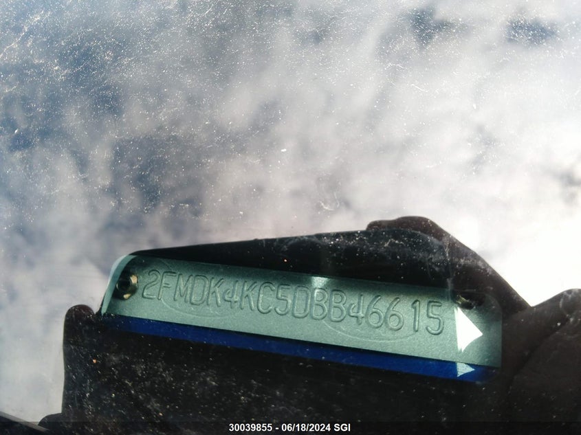 2013 Ford Edge Limited VIN: 2FMDK4KC5DBB46615 Lot: 30039855