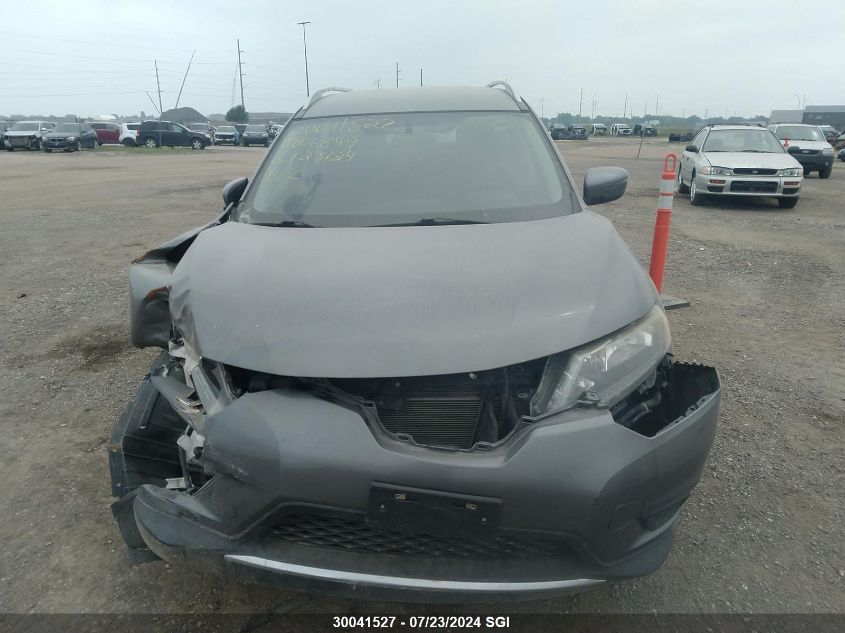 2016 Nissan Rogue S/Sl/Sv VIN: 5N1AT2MV5GC806899 Lot: 30041527