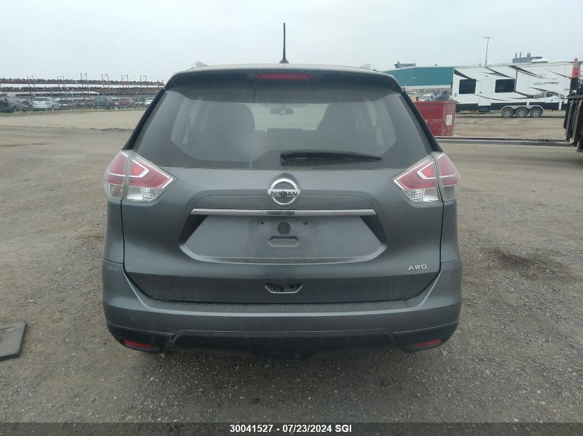 2016 Nissan Rogue S/Sl/Sv VIN: 5N1AT2MV5GC806899 Lot: 30041527