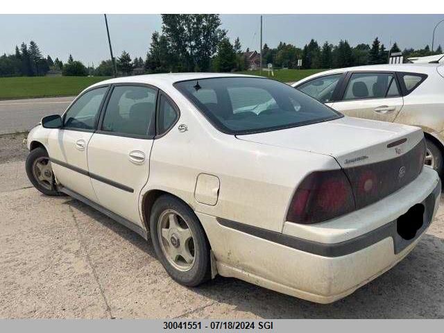 2003 Chevrolet Impala VIN: 2G1WF52K539172161 Lot: 30041551