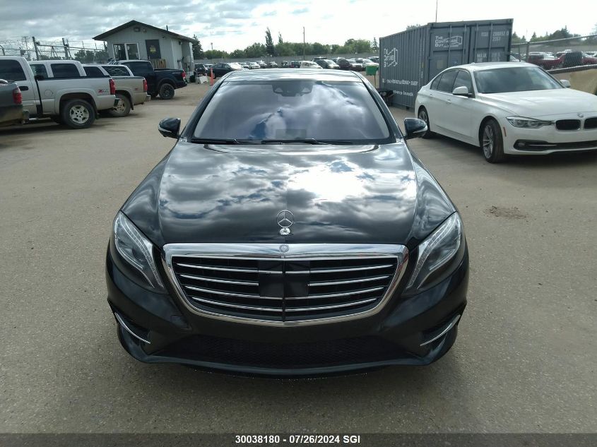 2014 Mercedes-Benz S 550 4Matic VIN: WDDUG8FB3EA031061 Lot: 30038180