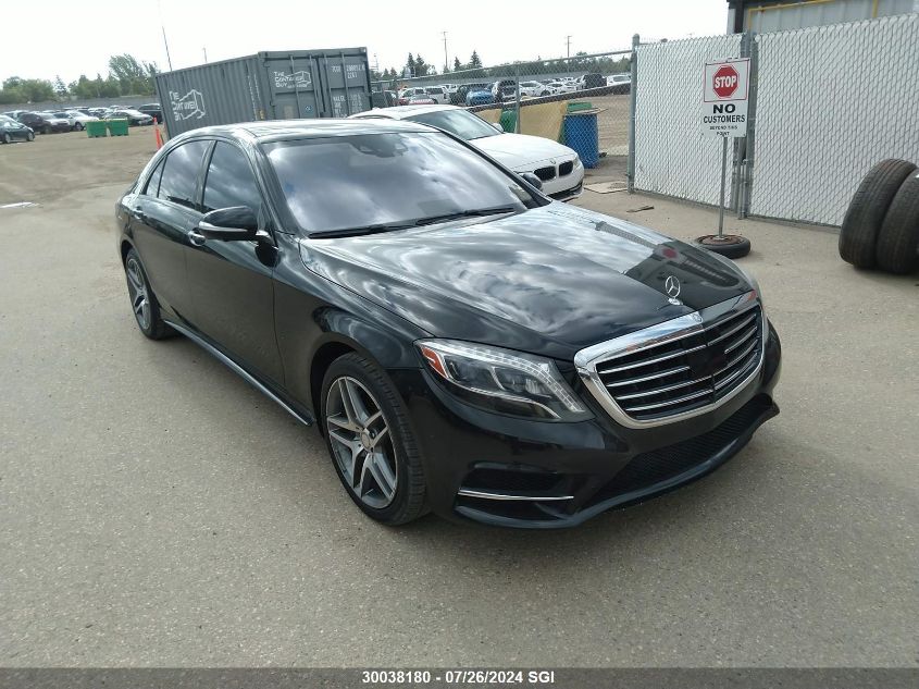 2014 Mercedes-Benz S 550 4Matic VIN: WDDUG8FB3EA031061 Lot: 30038180