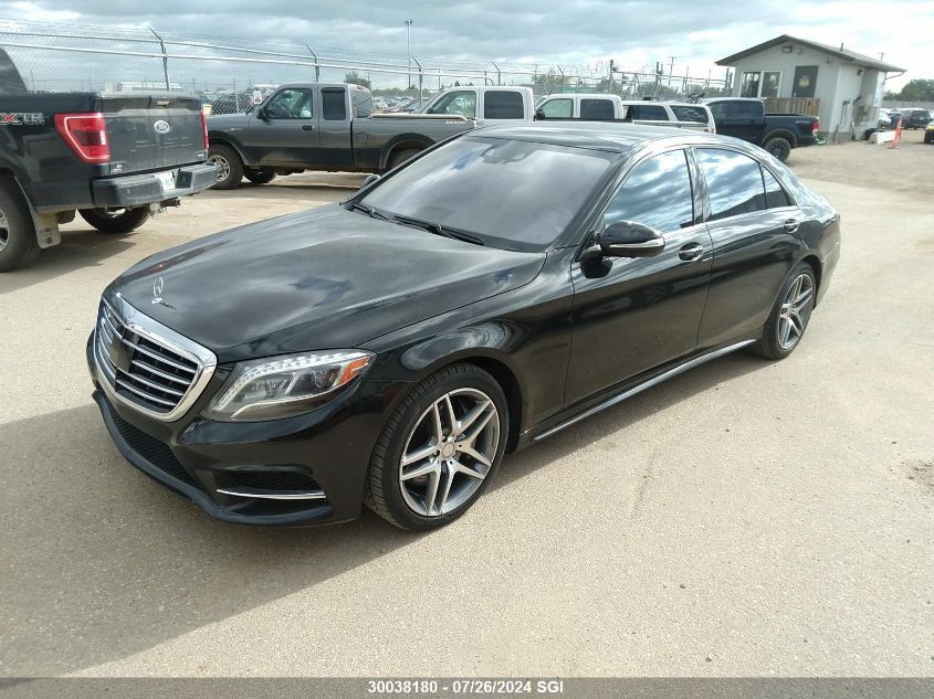 2014 Mercedes-Benz S 550 4Matic VIN: WDDUG8FB3EA031061 Lot: 30038180