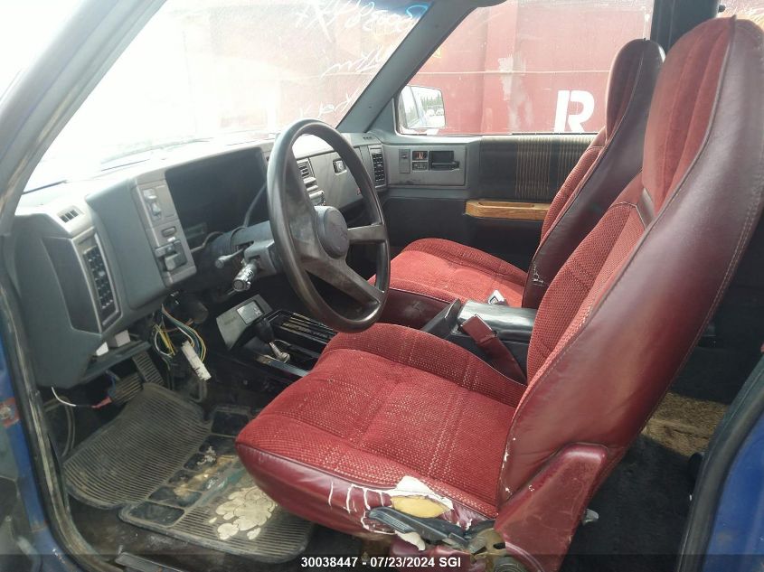 1991 GMC Sonoma VIN: 1GTDT19Z6M0509743 Lot: 30038447