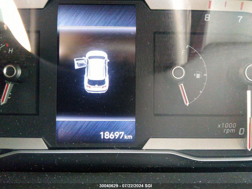 2022 Hyundai Tucson Sel VIN: KM8JBCAEXNU112892 Lot: 30040629