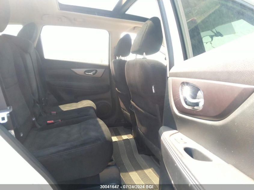 2016 Nissan Rogue S/Sl/Sv VIN: 5N1AT2MV3GC765141 Lot: 30041647